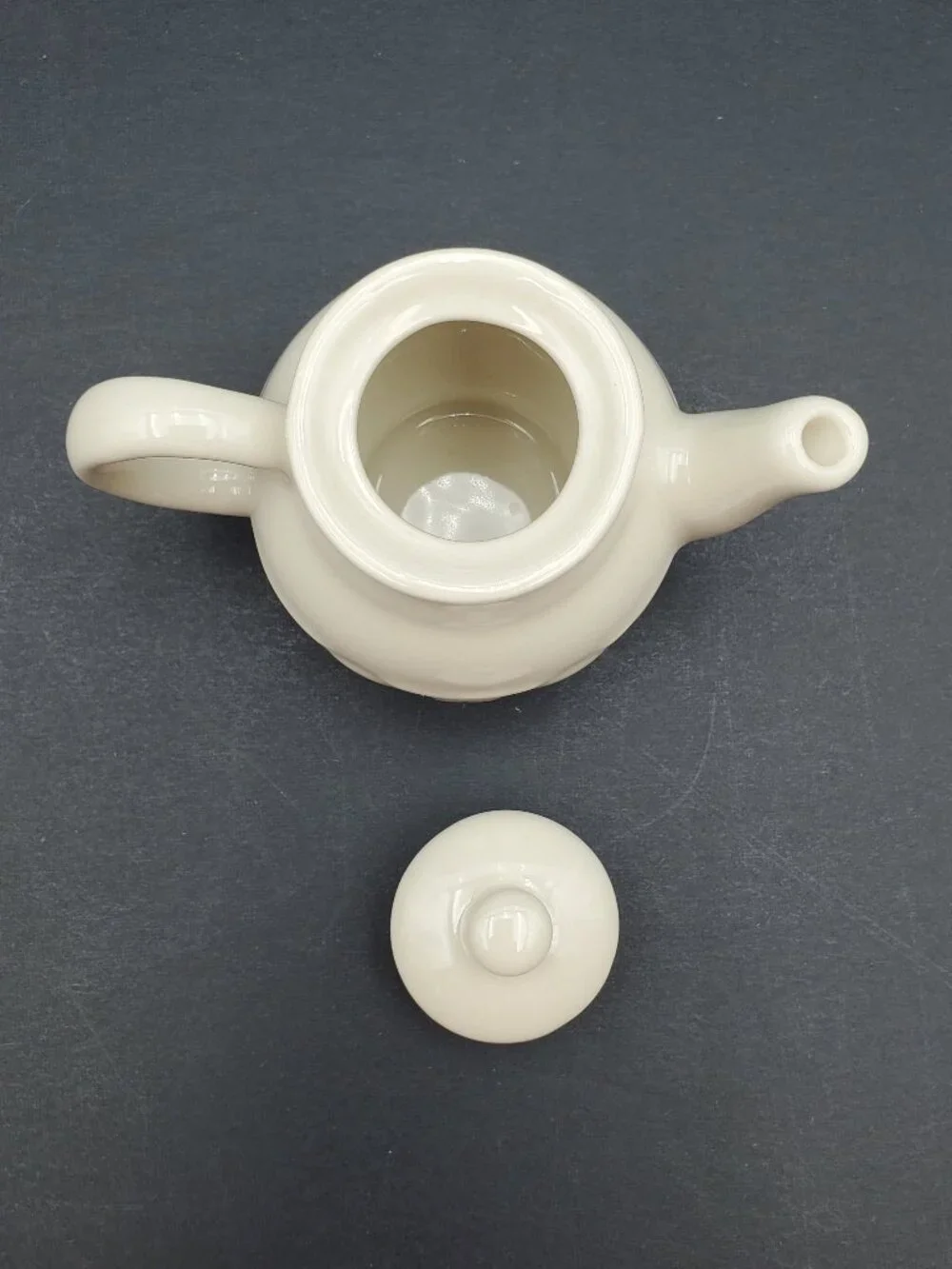 Longaberger Collectors Club Miniature Teapot Woven Traditions Classic Blue Mini